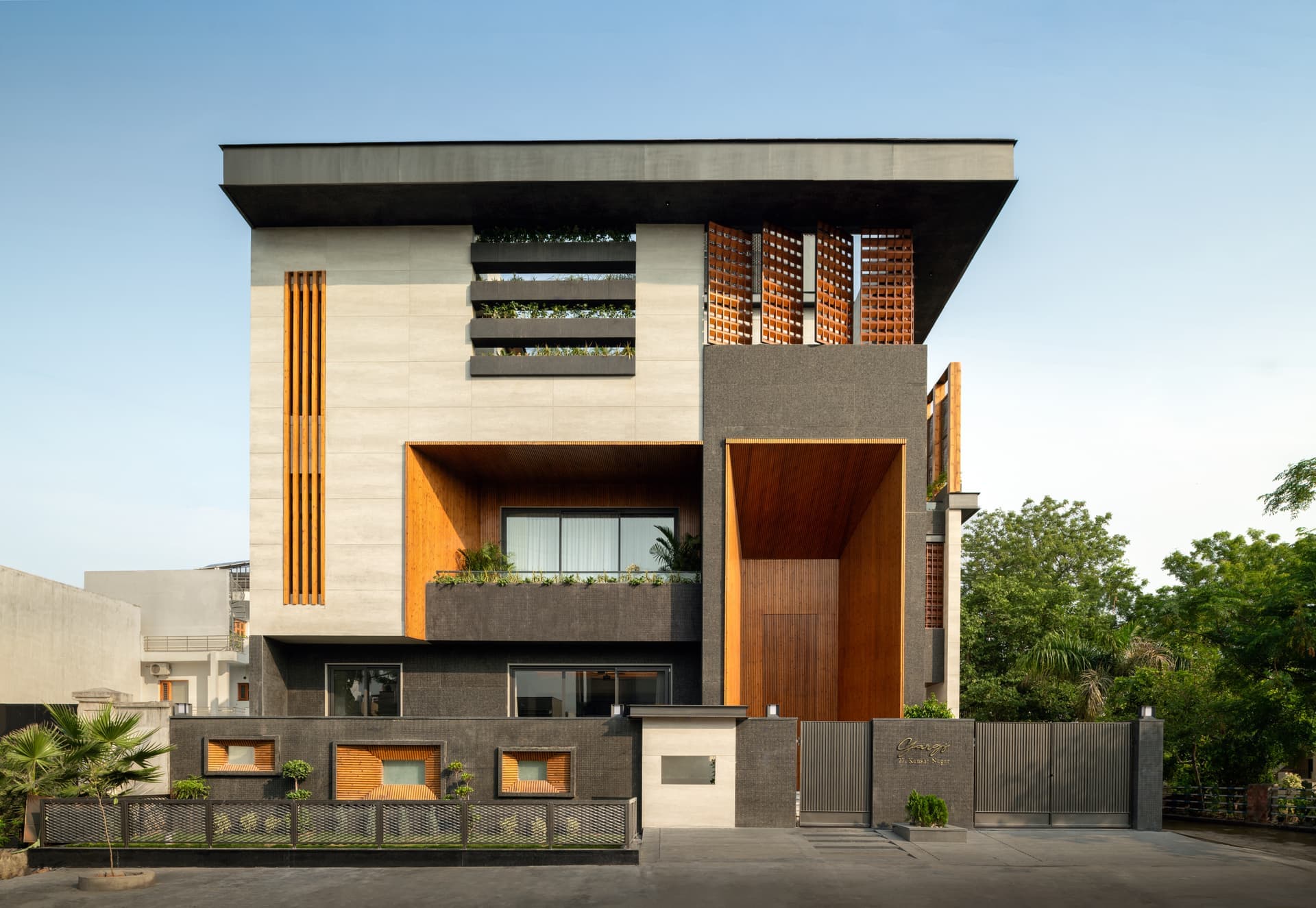 The House of Dancing Screens - Exterior View
